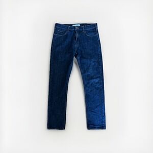 Lee Jeans Men 34x34* Dark Wash Slim Fit Tapered Modern Series L231 Stretch Denim